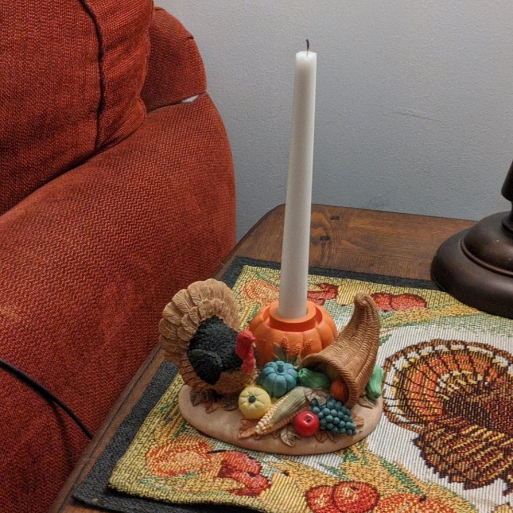 Thanksgiving Candle Holder